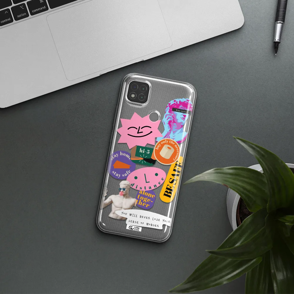 Be Safe Xiaomi Redmi 9C Clear TPU Case