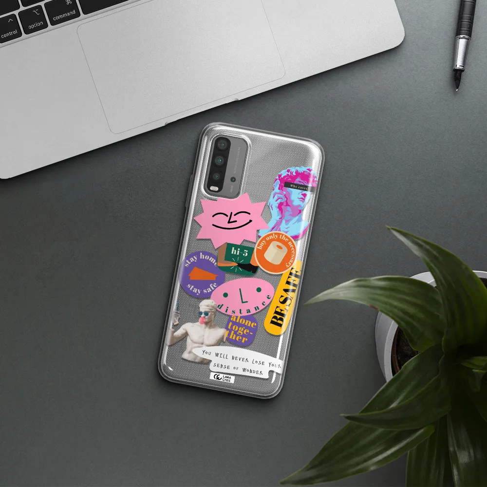 Be Safe Xiaomi Redmi 9T Clear TPU Case