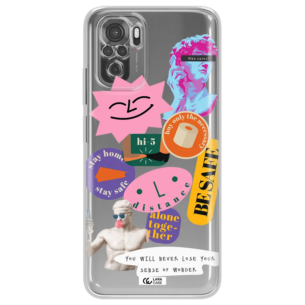 Be Safe Xiaomi Redmi Note 10S Clear Tpu Case