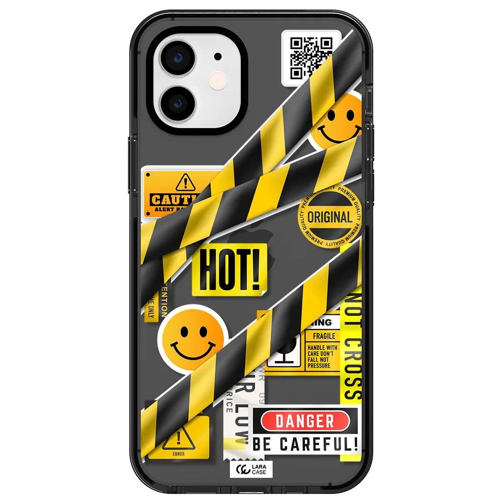 Be Careful Apple iPhone 11 impact Smoke Black Case