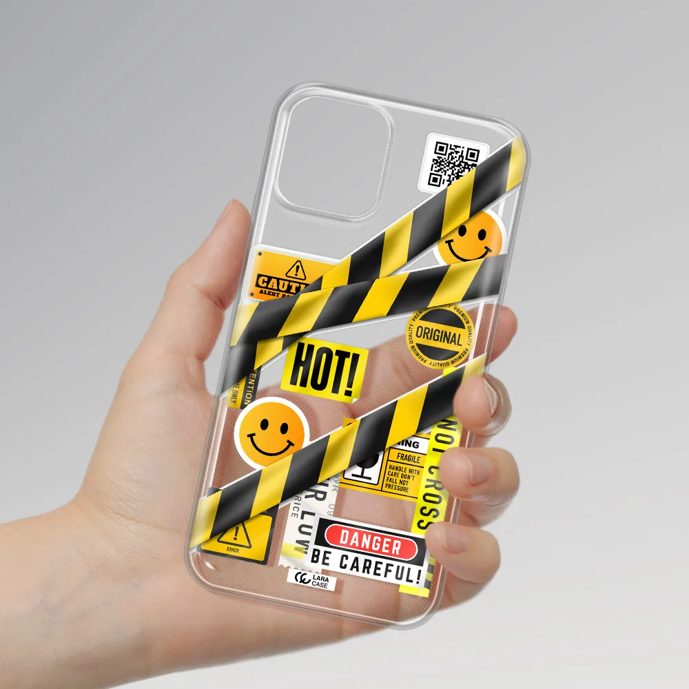 Be Careful Apple iPhone 11 pro max Clear TPU Case