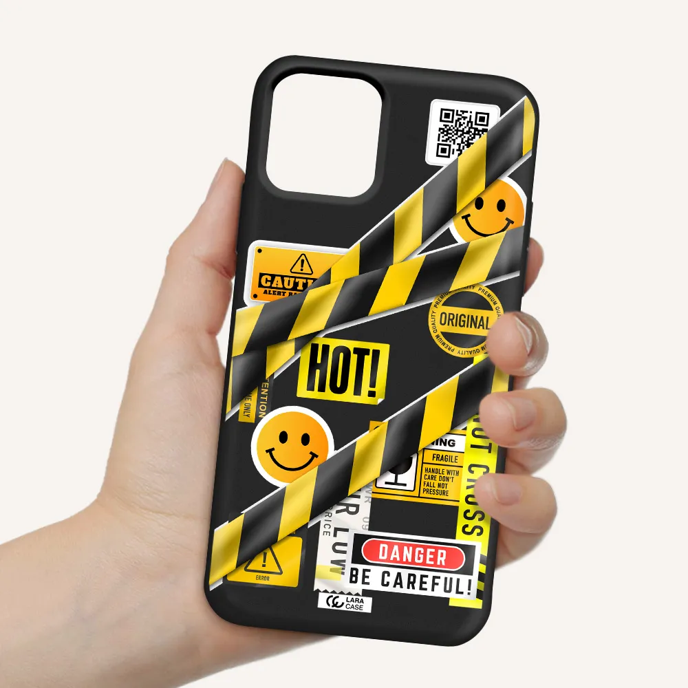 Be Careful Apple iPhone 11 pro max Silicone black Case