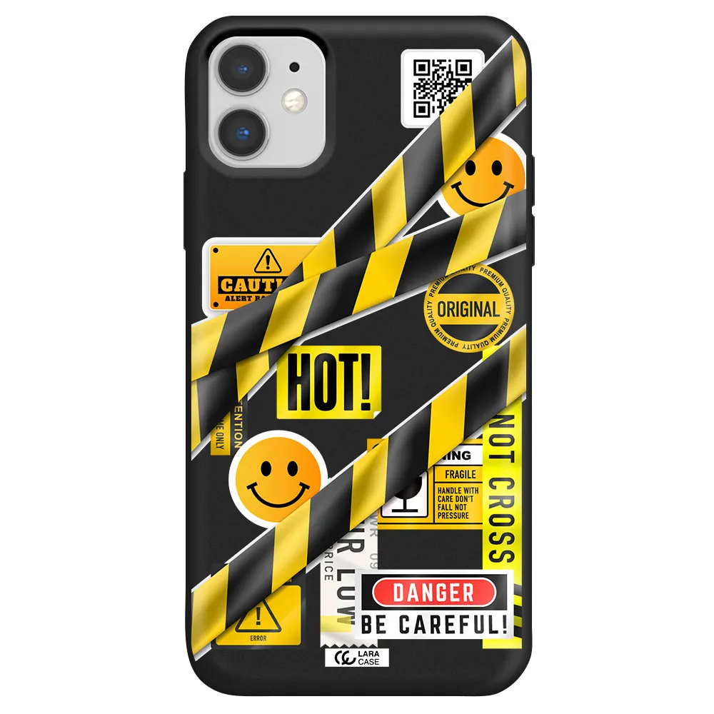 Be Careful Apple iPhone 11 Silicone black Case