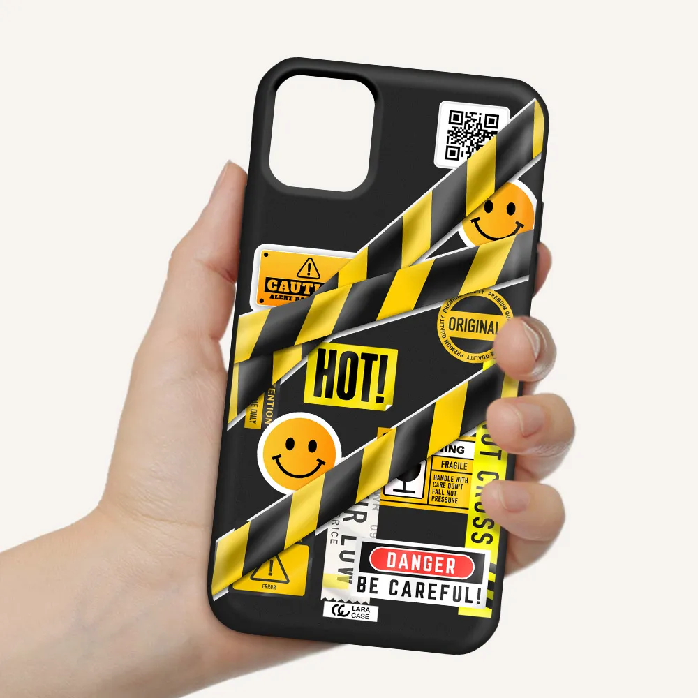 Be Careful Apple iPhone 11 Silicone black Case