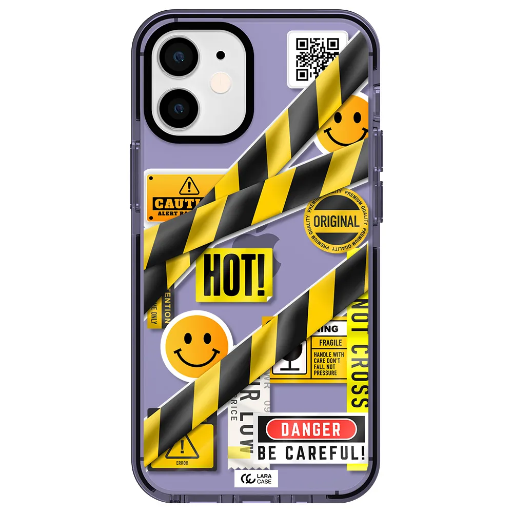 Be Careful Apple iPhone 12 mini impact Lilac Case