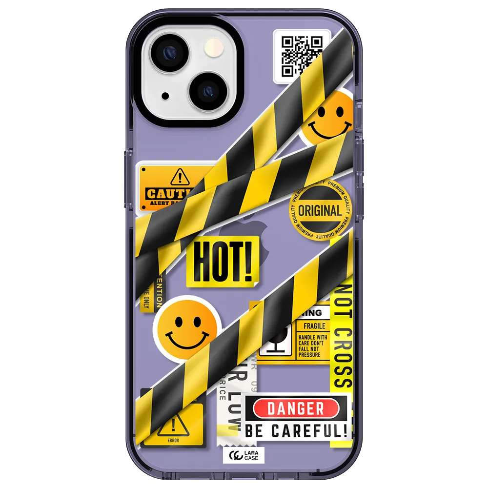 Be Careful Apple iPhone 13 impact Lilac Case