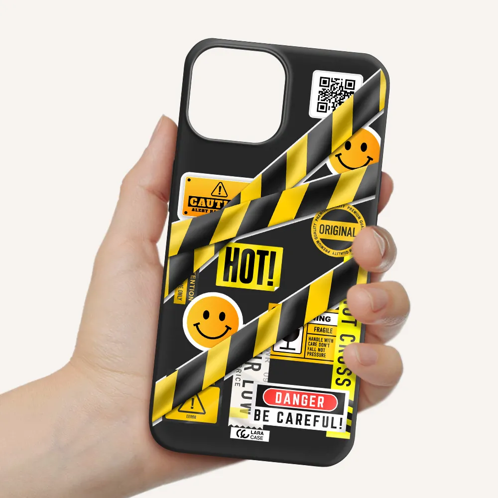 Be Careful Apple iPhone 13 mini Silicone black Case