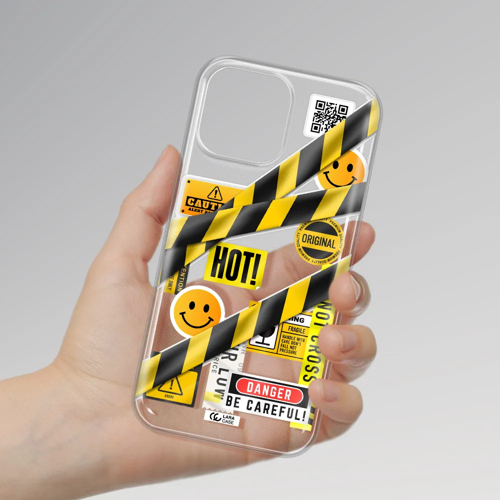 Be Careful Apple iPhone 13 Pro Clear TPU Case