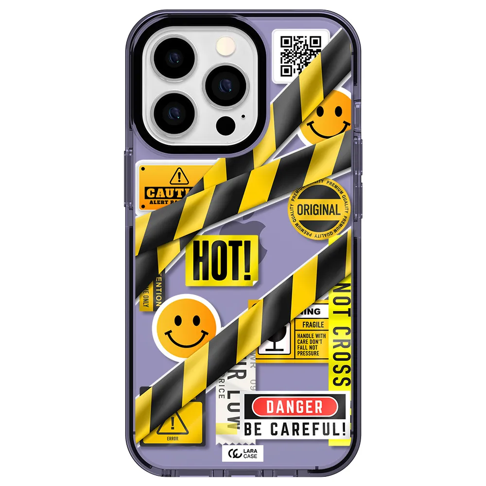 Be Careful Apple iPhone 13 Pro impact Lilac Case