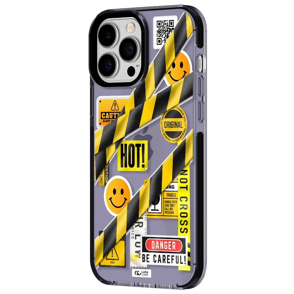 Be Careful Apple iPhone 13 Pro Max impact Lilac Case