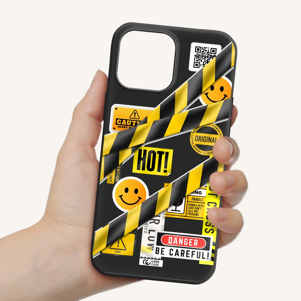 Be Careful Apple iPhone 13 Pro Silicone black Case