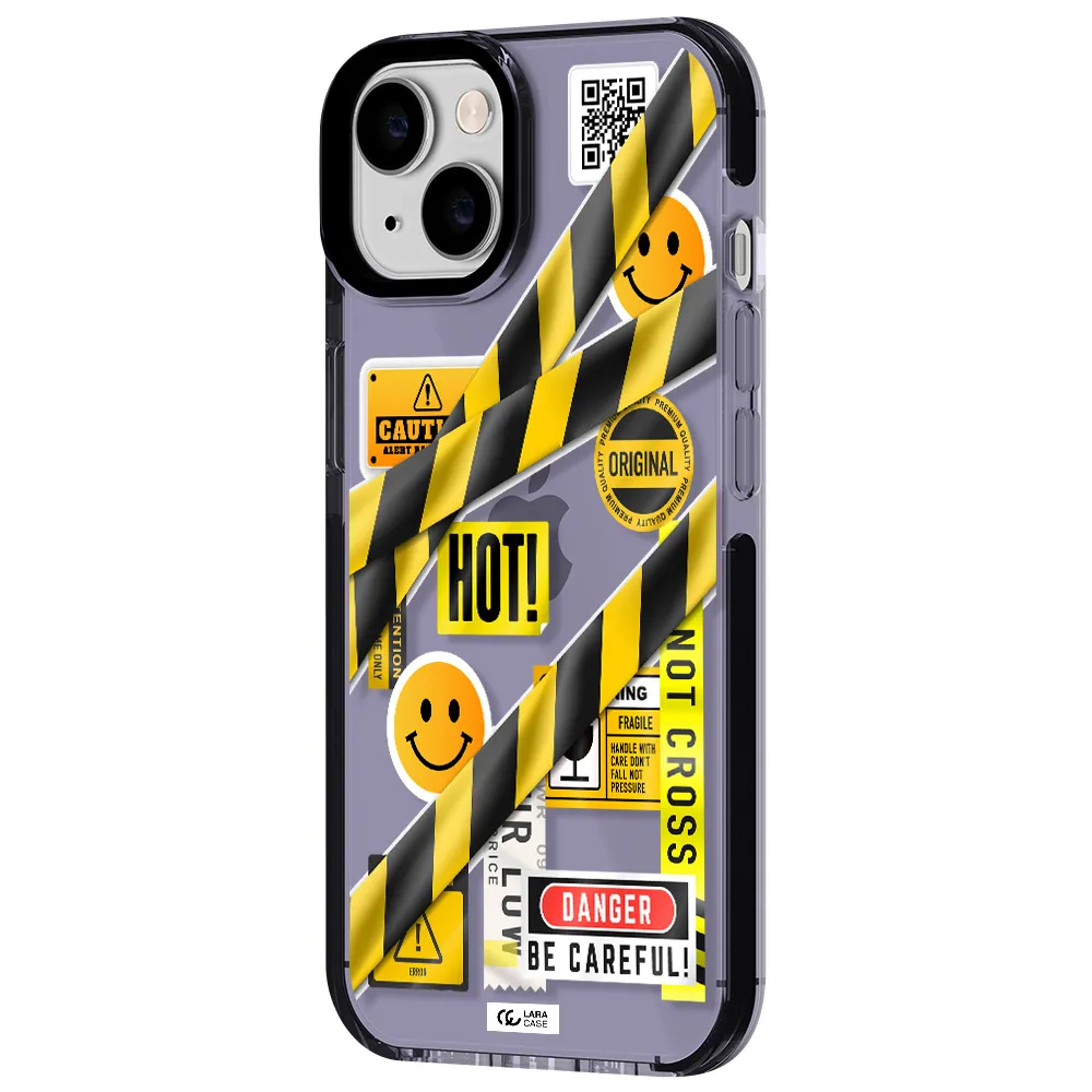 Be Careful Apple iPhone 14 impact Lilac Case