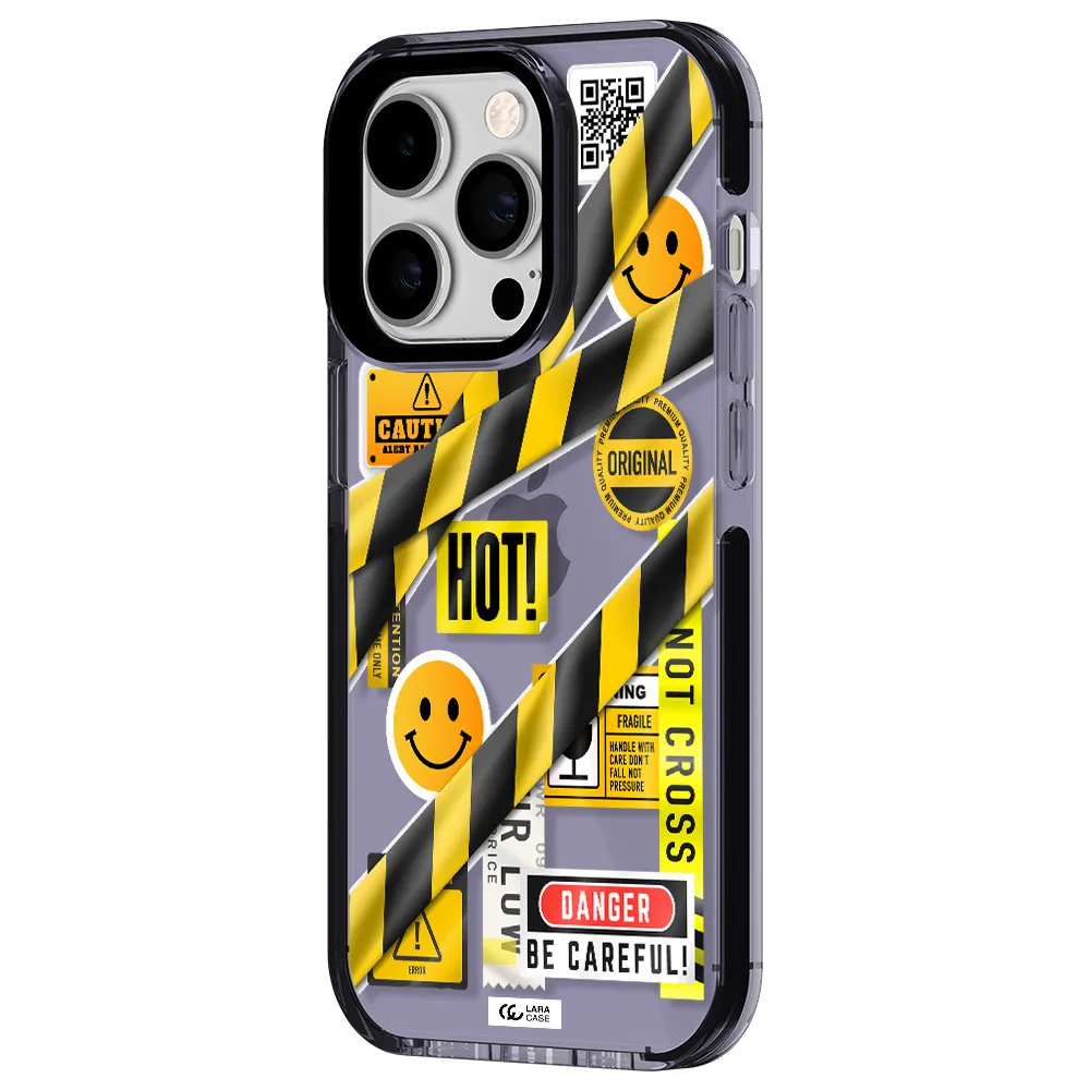 Be Careful Apple iPhone 14 pro impact Lilac Case