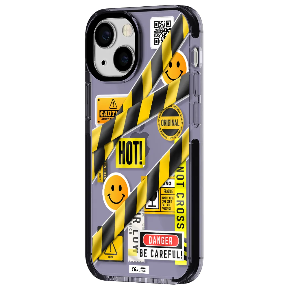 Be Careful Apple iPhone 15 impact Lilac Case