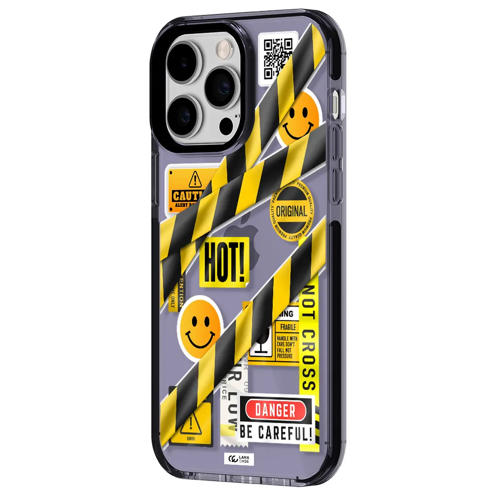 Be Careful Apple iPhone 15 Pro Max impact Lilac Case