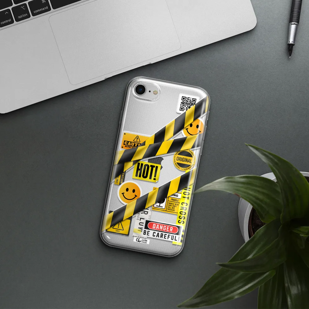 Be Careful Apple Iphone Se 2020 Clear Tpu Case