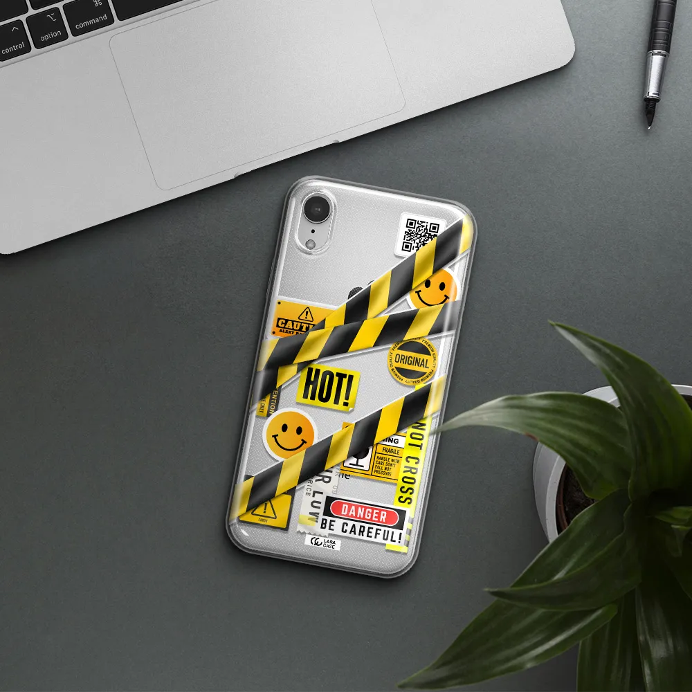 Be Careful Apple iPhone XR Clear TPU Case