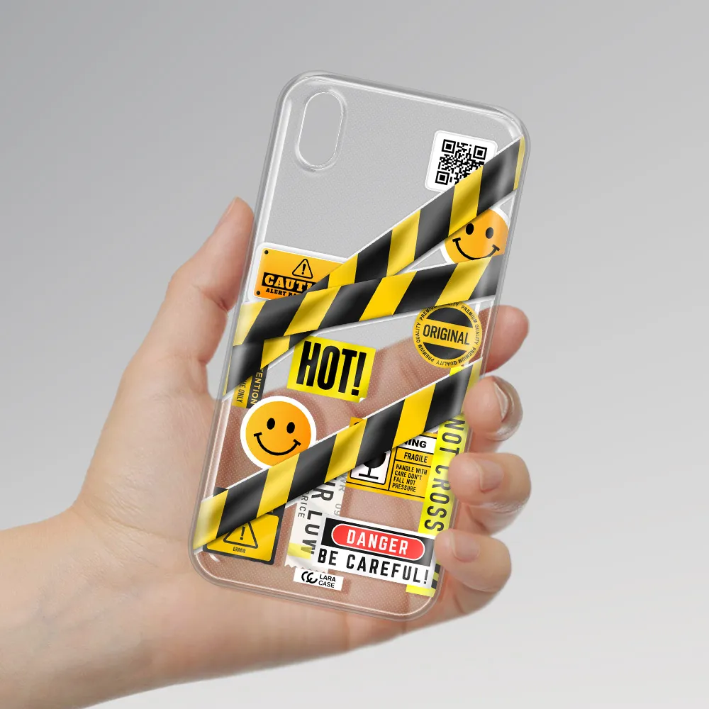 Be Careful Huawei Honor 8S Clear TPU Case