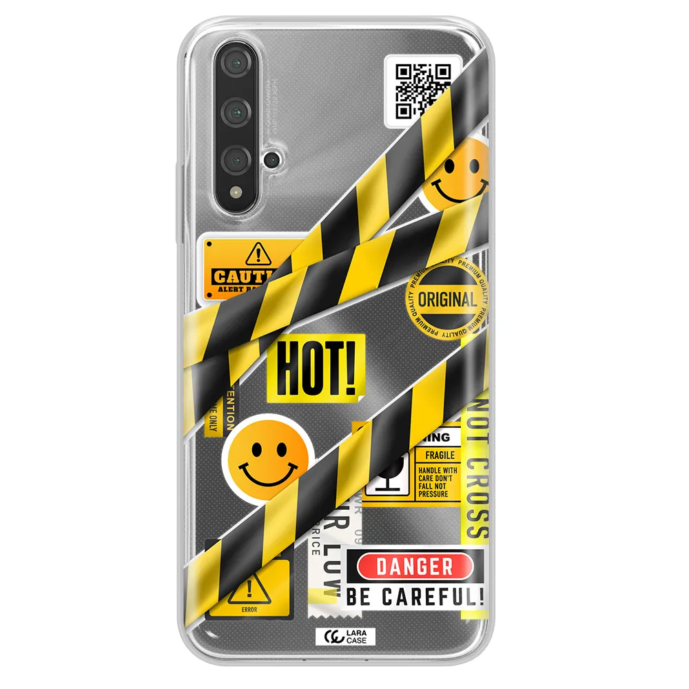 Be Careful Huawei Nova 5t Clear TPU Case
