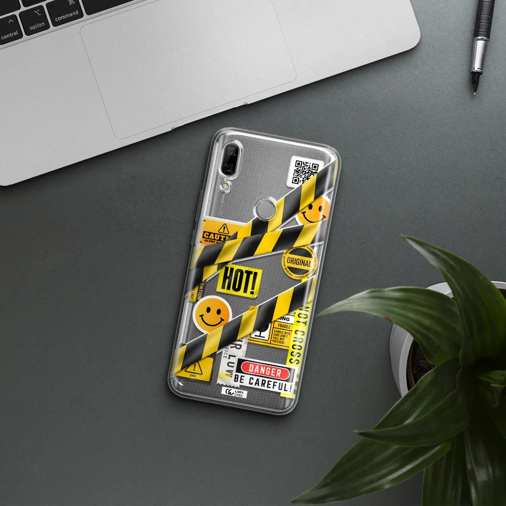 Be Careful Huawei P Smart Z Clear TPU Case