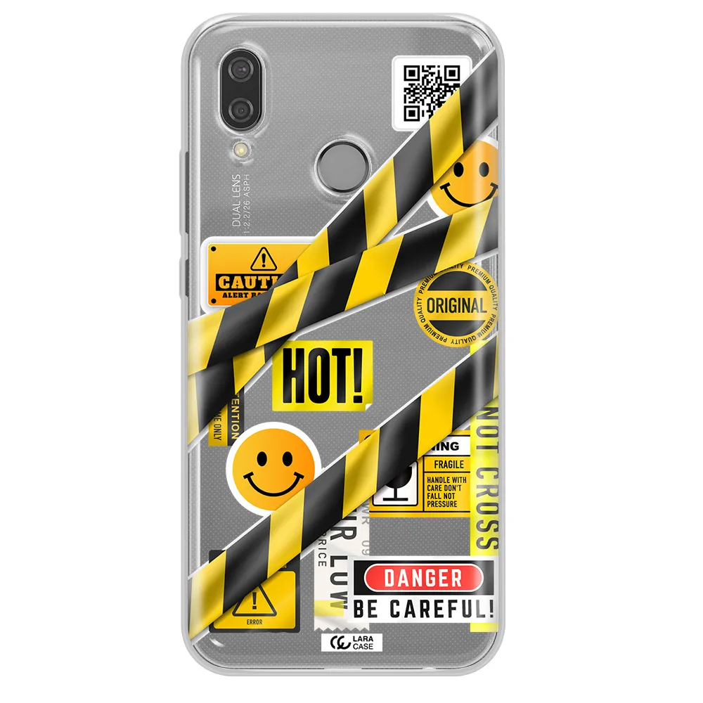 Be Careful Huawei P20 Lite Clear TPU Case