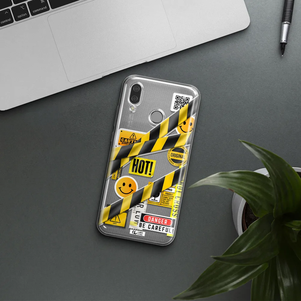 Be Careful Huawei P20 Lite Clear TPU Case