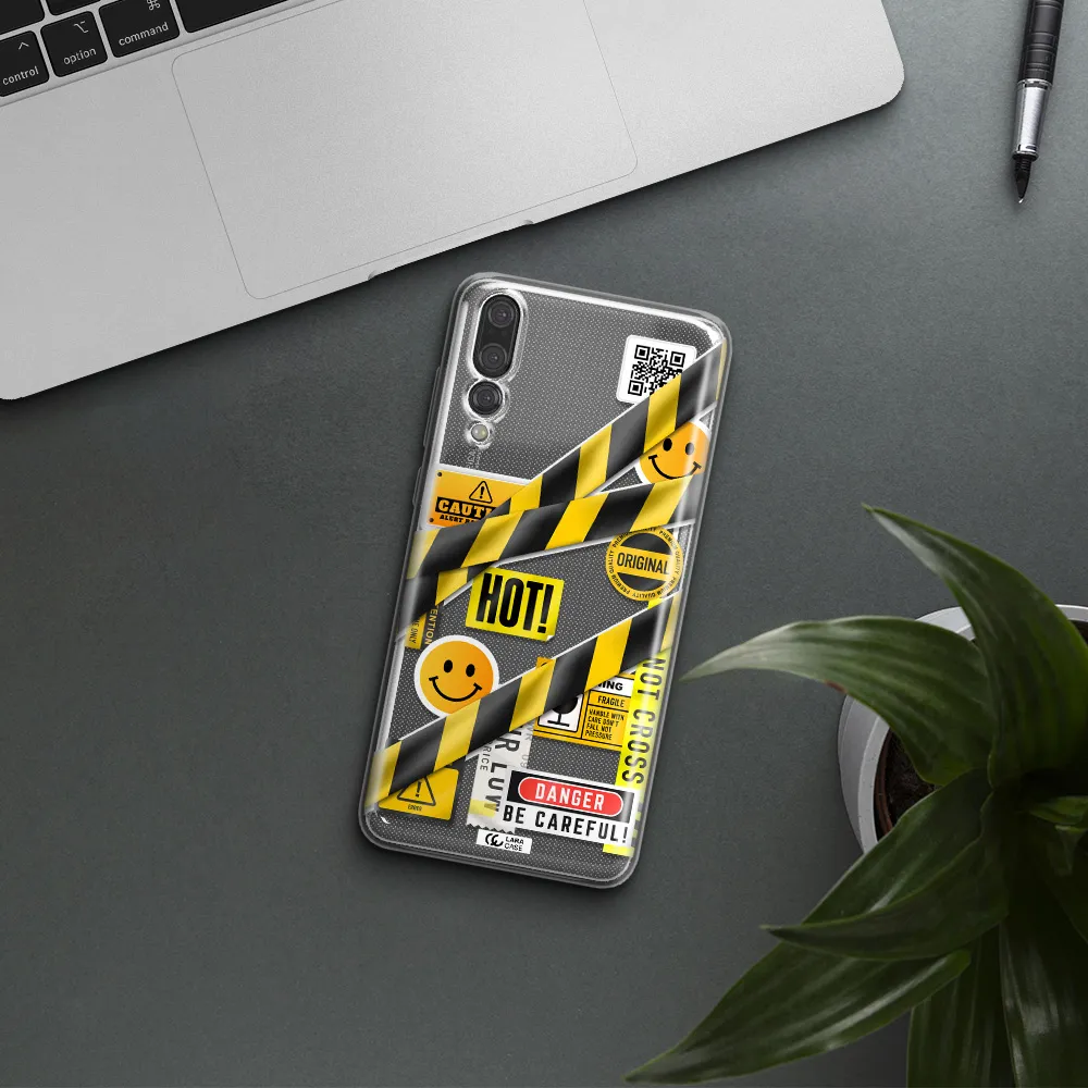 Be Careful Huawei P20 Pro Clear TPU Case