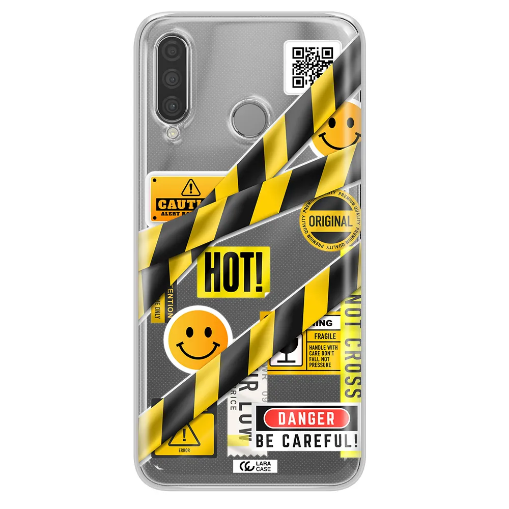 Be Careful Huawei P30 Lite Clear TPU Case