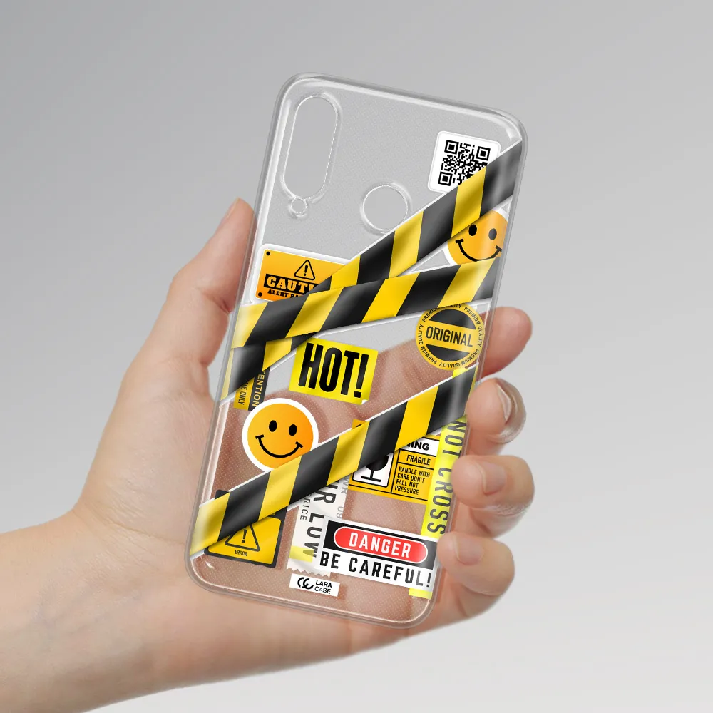 Be Careful Huawei P30 Lite Clear TPU Case