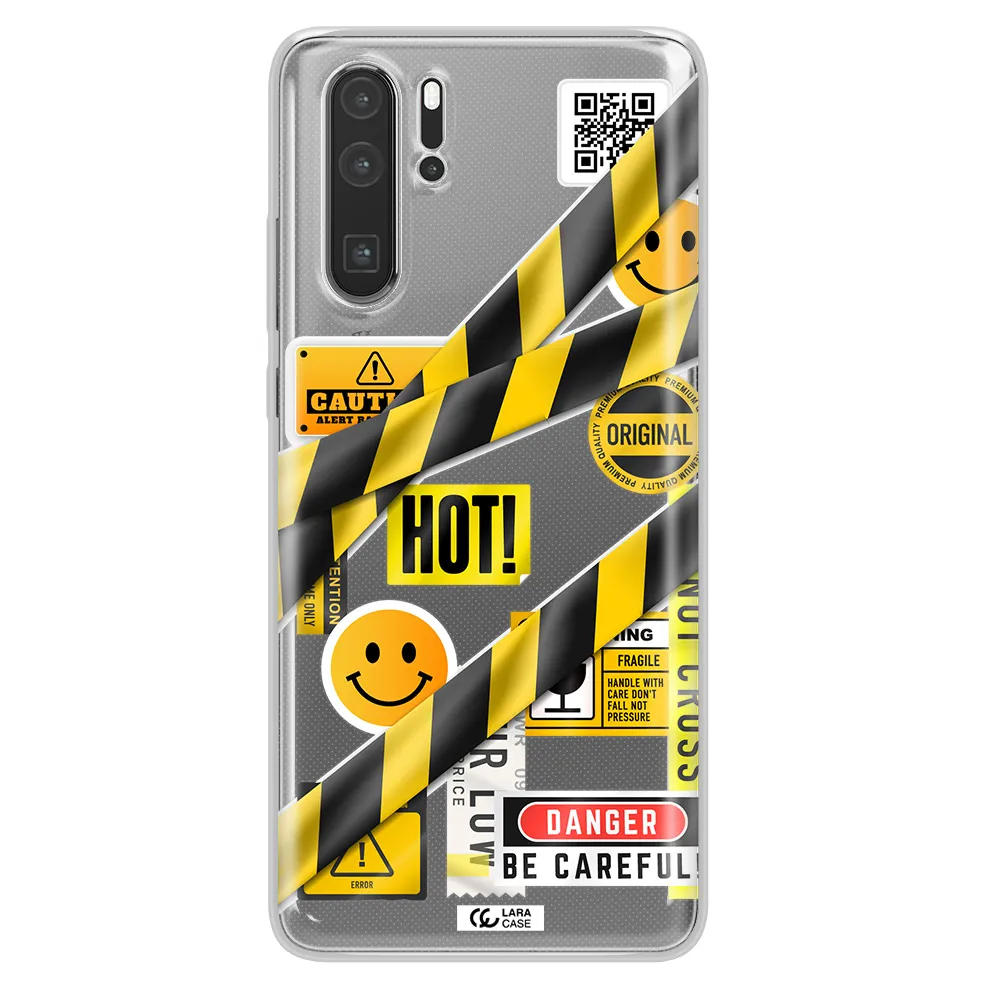 Be Careful Huawei P30 Pro Clear TPU Case