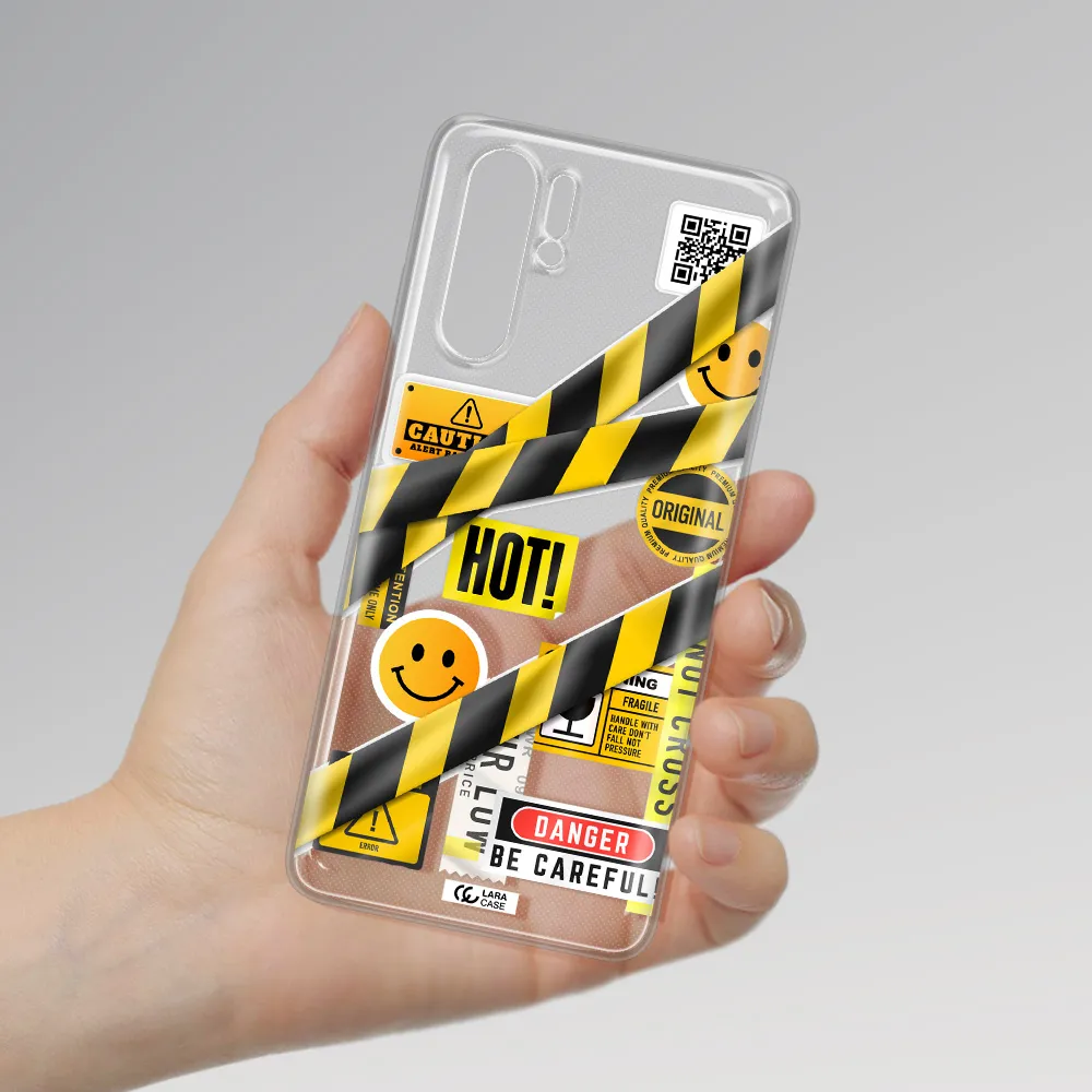 Be Careful Huawei P30 Pro Clear TPU Case