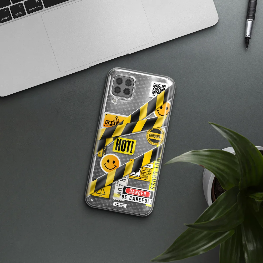 Be Careful Huawei P40 Lite Clear TPU Case