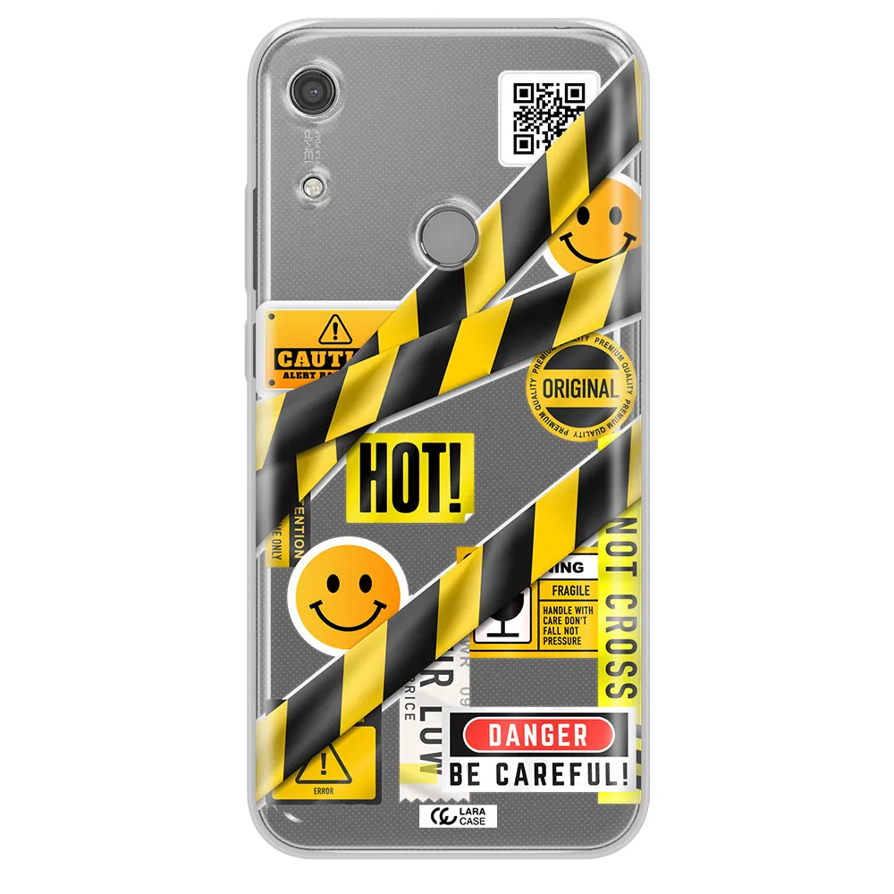 Be Careful Huawei Y6S Clear TPU Case