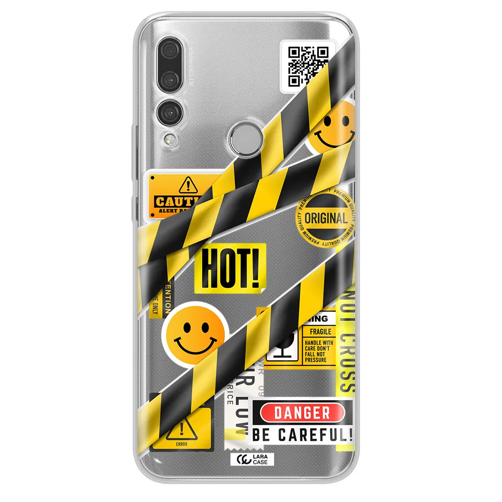 Be Careful Huawei Y9 Prime 2019 Clear TPU Case