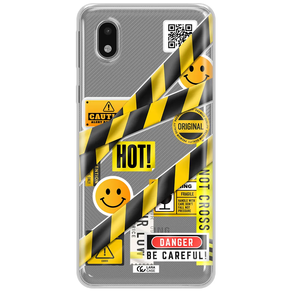 Be Careful Samsung A01 Core Clear Tpu Case