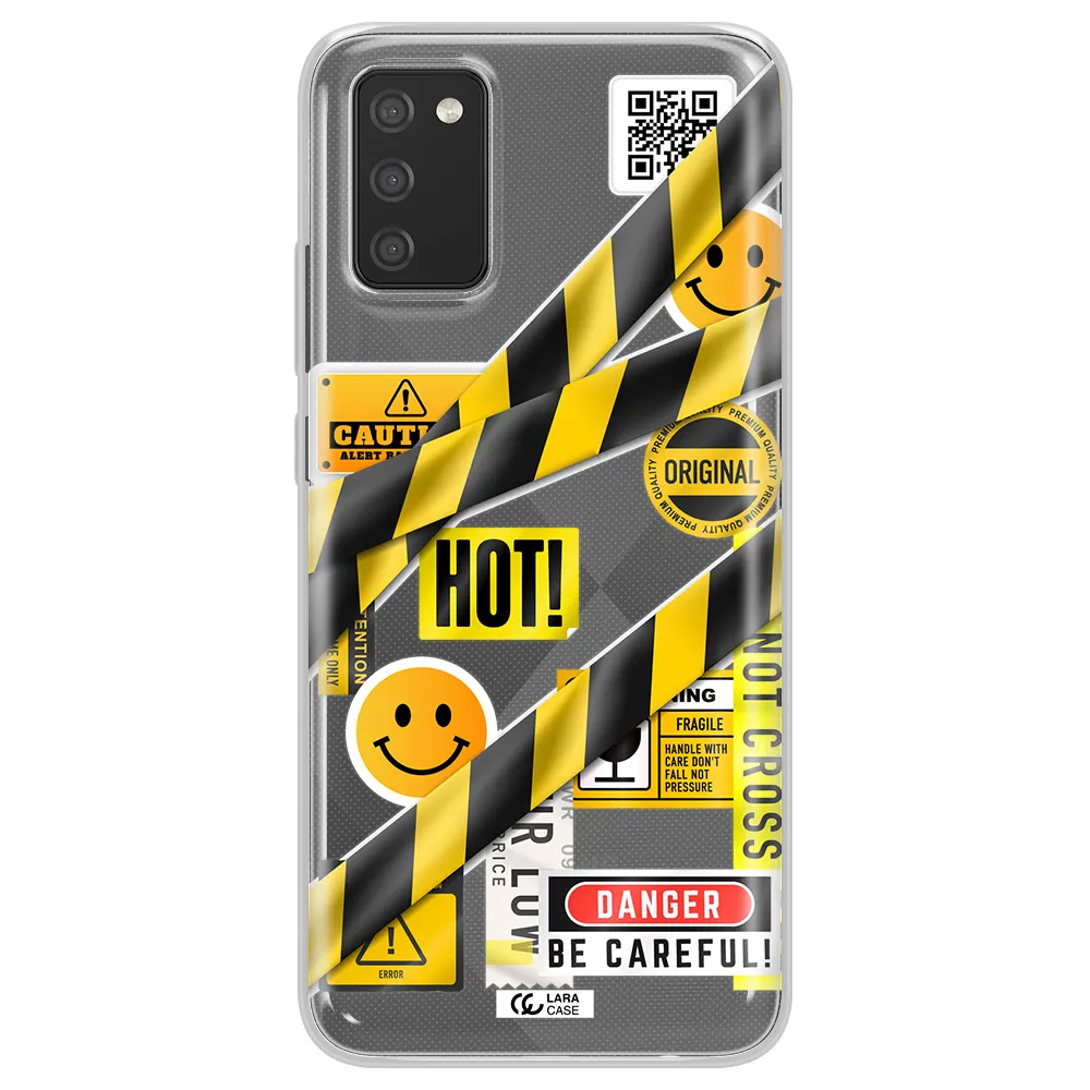 Be Careful Samsung A02S Clear TPU Case