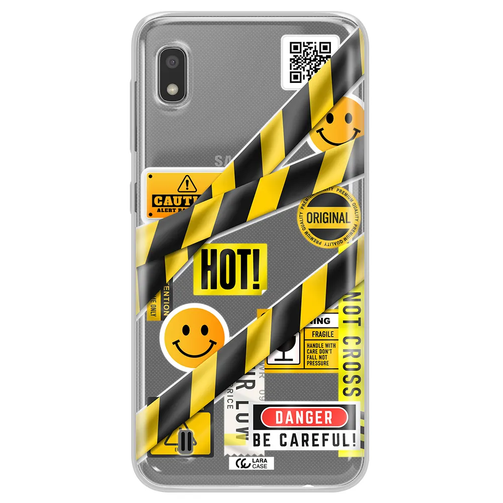 Be Careful Samsung A10 Clear TPU Case