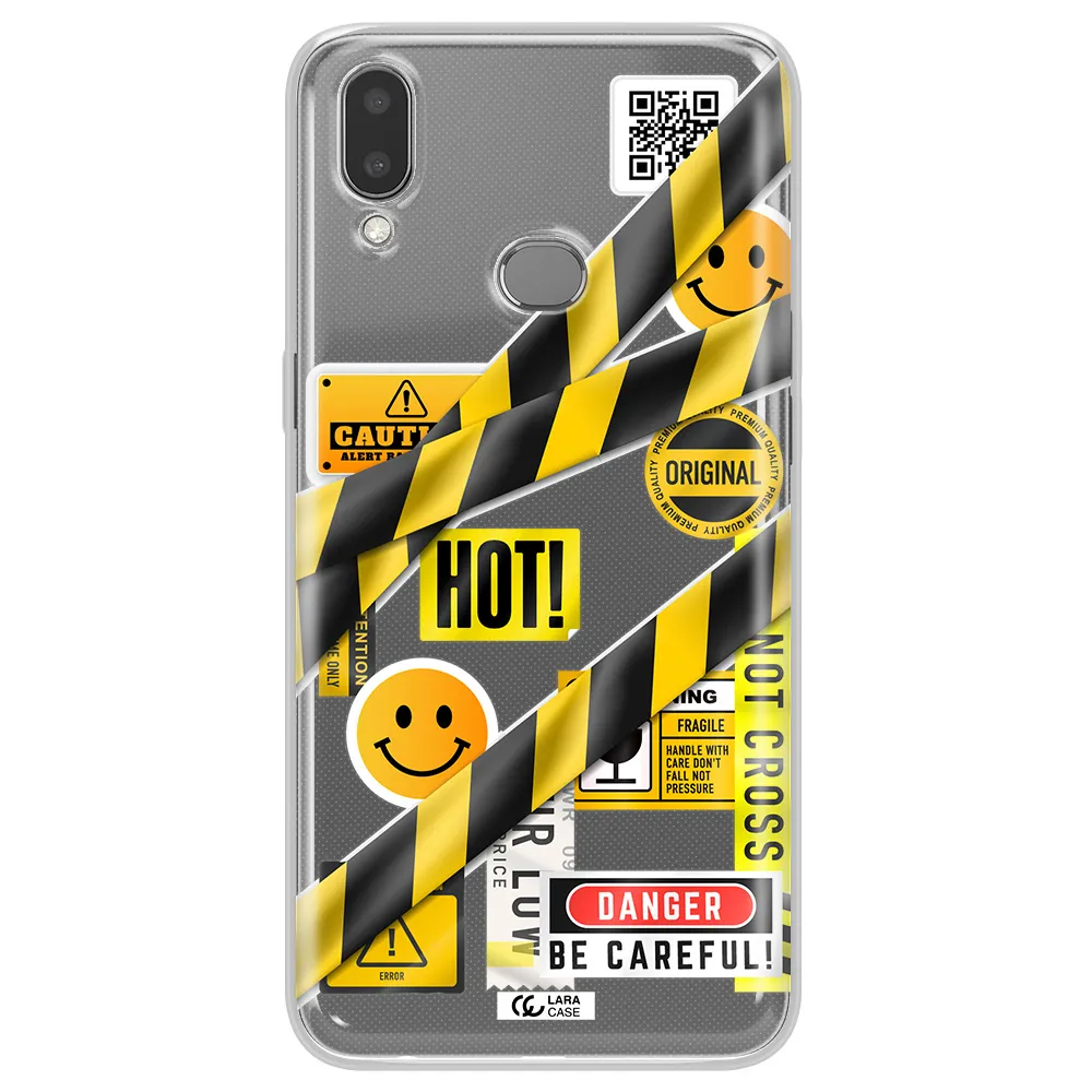 Be Careful Samsung A10S Clear TPU Case