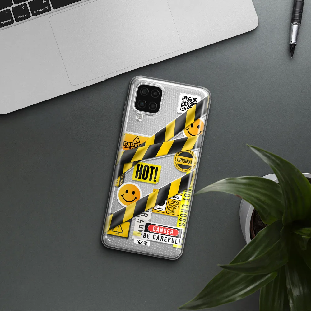 Be Careful Samsung A12 4g Clear TPU Case