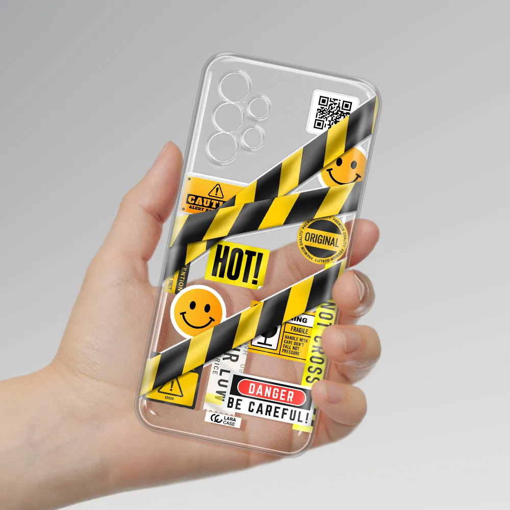 Be Careful Samsung A13 4g Clear TPU Case