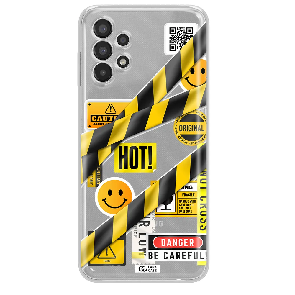 Be Careful Samsung A13 Clear TPU Case