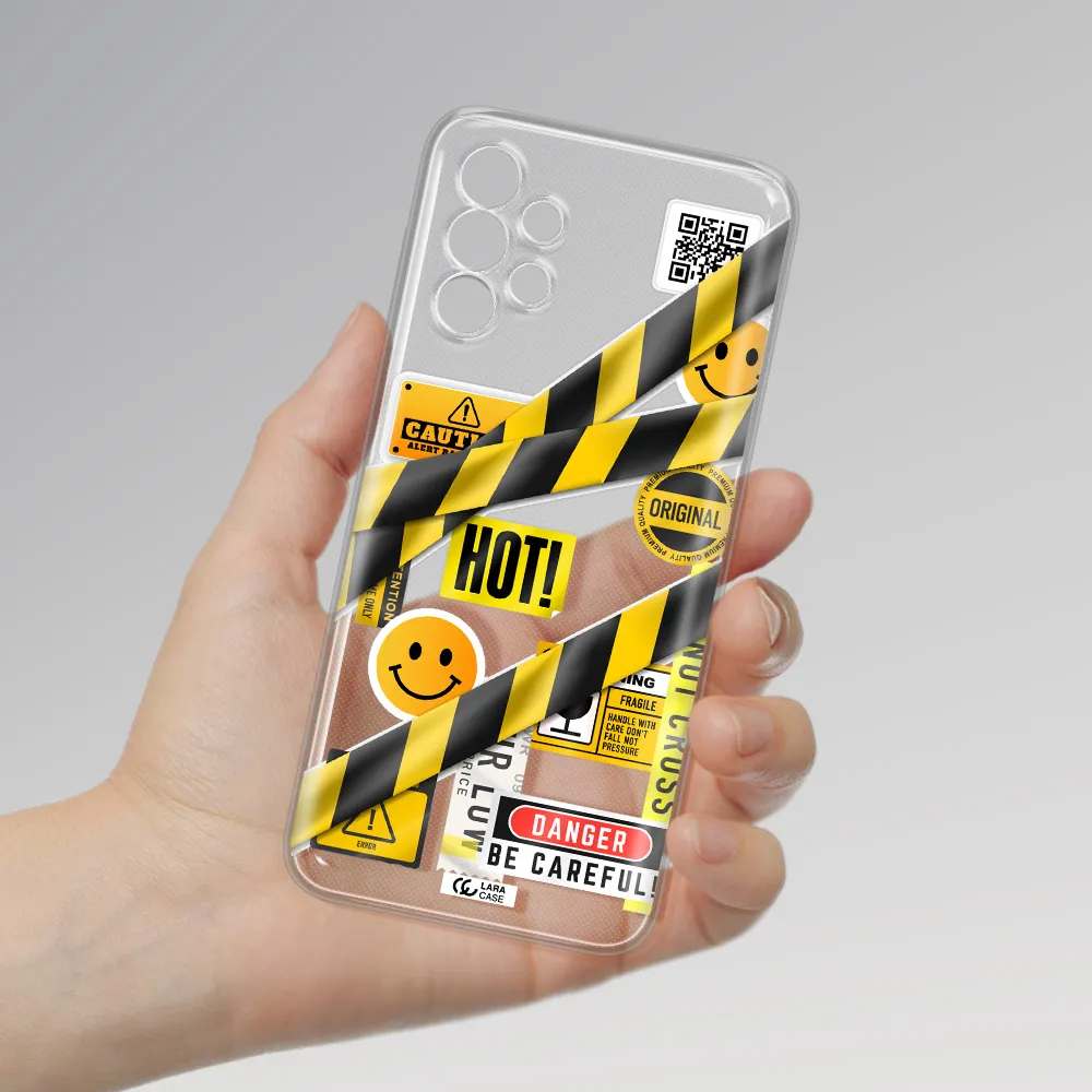 Be Careful Samsung A13 Clear TPU Case