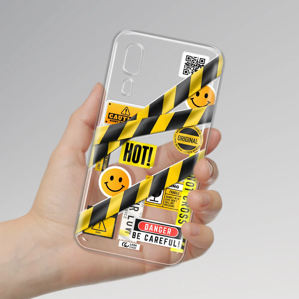 Be Careful Samsung A2 Core Clear TPU Case