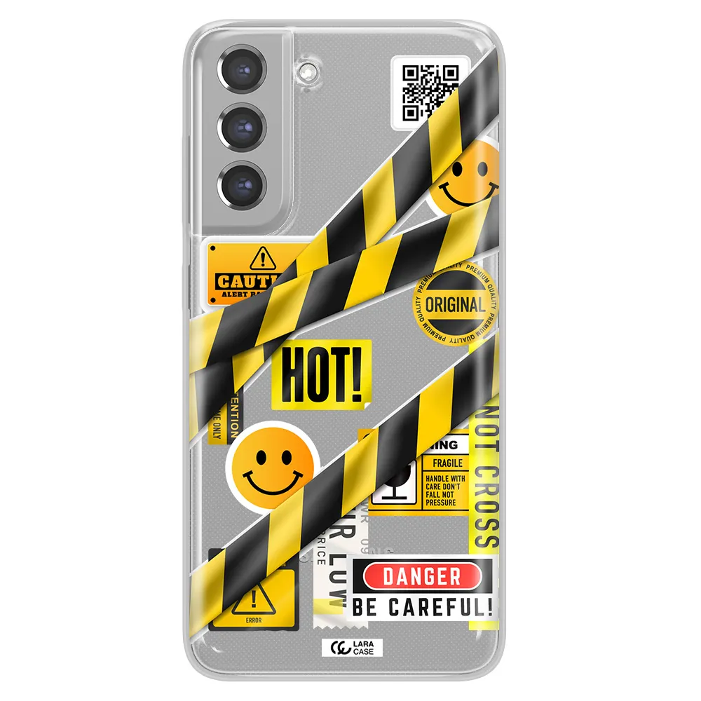 Be Careful Samsung A21 Fe Clear TPU Case