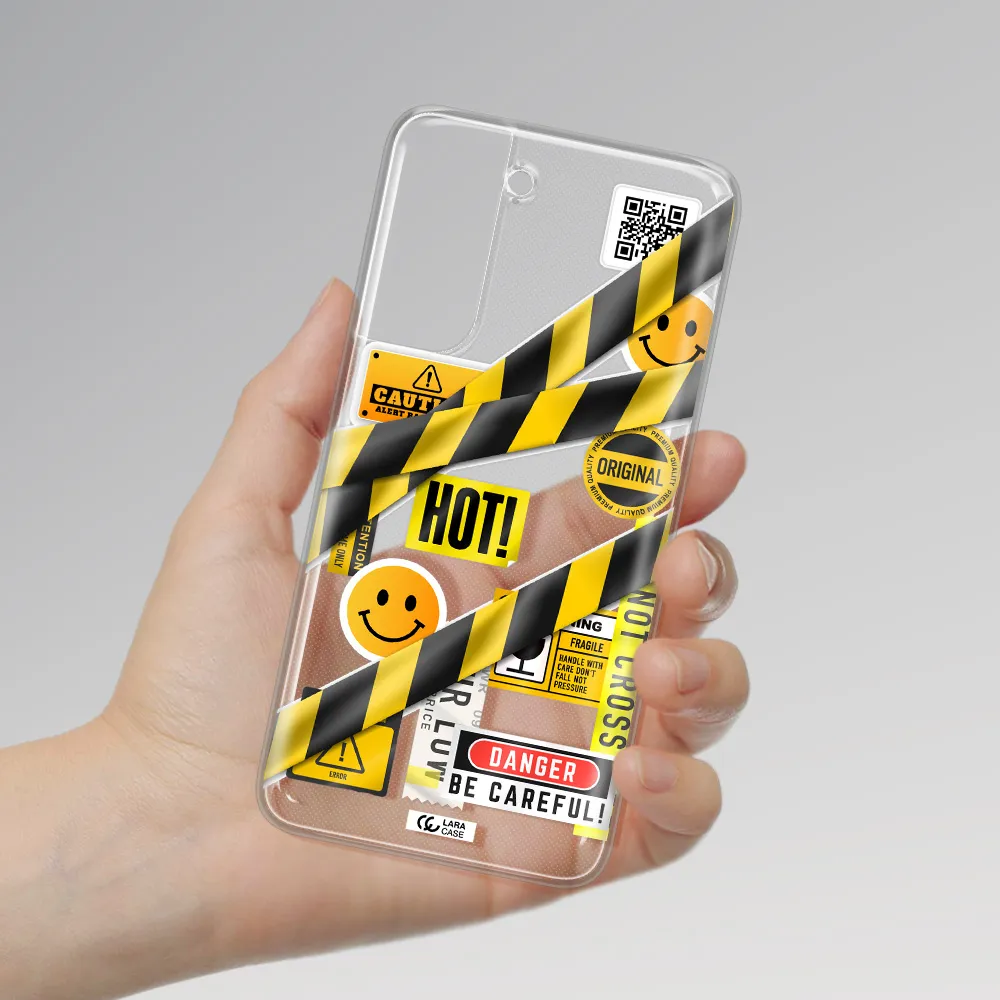 Be Careful Samsung A21 Fe Clear TPU Case