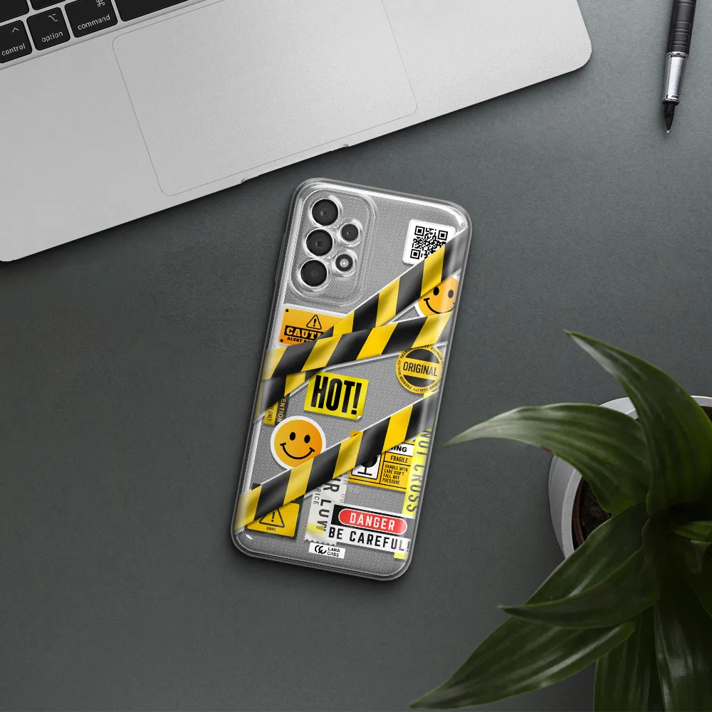 Be Careful Samsung A23 5G Clear Tpu Case