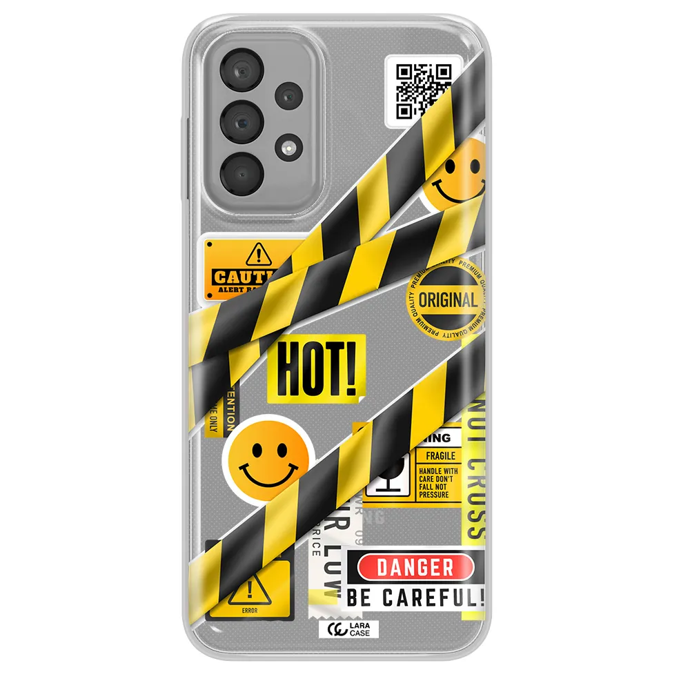 Be Careful Samsung A23 Clear TPU Case