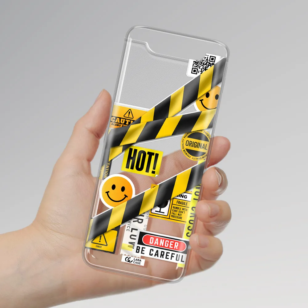 Be Careful Samsung A80 Clear TPU Case