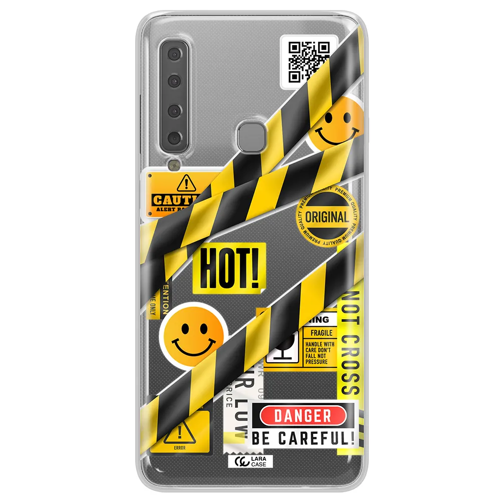 Be Careful Samsung A9 2018 Clear TPU Case