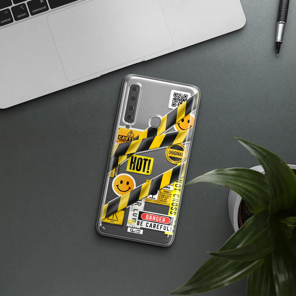 Be Careful Samsung A9 2018 Clear TPU Case